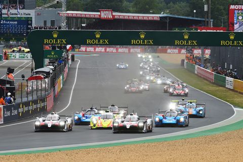Sights from the running of the 24 Hours of Le Mans, Circuit de la Sarthe, Le Mans, France, June 15-16, 2019.
