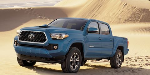 The 2019 Toyota Tacoma TRD Sport comes with a 278-hp V6.
