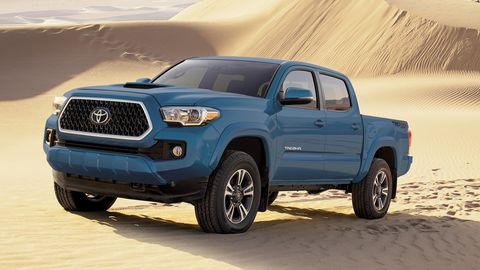 The 2019 Toyota Tacoma TRD Sport comes with a 278-hp V6.
