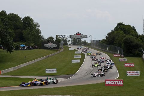 Sights from the IndyCar Series action at Road America Sunday June 23, 2019
