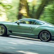 2019 Bentley Continental GT is offered in this mossy, "alpine green" color.
