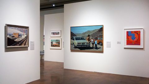"Life is a Highway" takes up nearly 7,000 square feet of exhibition spaces. You're going to want to spend some time checking out all the works.
