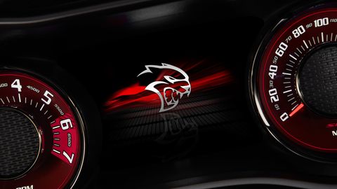 The 2019 Dodge Challenger SRT Hellcat Redeye gets a few special interior touches.
