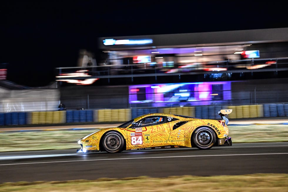 Wei Lu 2019 Le Mans Ferrari 488 GTE AM