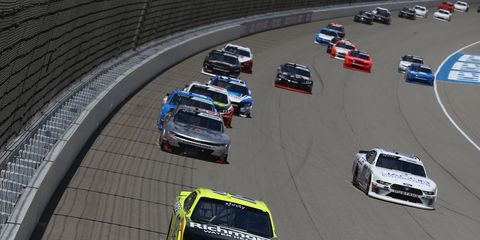 Sights from the NASCAR action at Michigan International Speedway, Saturday June 8, 2019.

