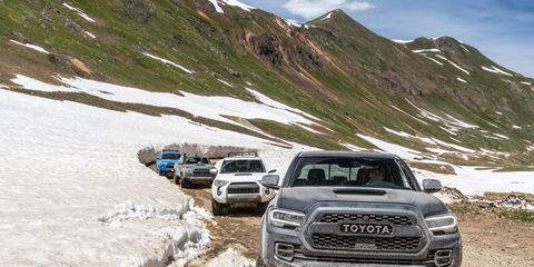 Toyota Trucks top Colorado mountains. We take part in the 13th annual FJ Summit and drive 4Runners and Tacomas over (some of) the highest peaks in Colorado
