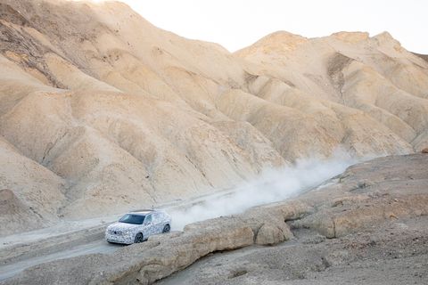 2020 VW Atlas Cross Sport hot-weather testing in Death Valley

