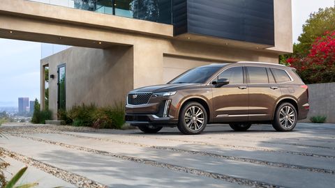 The 2020 Cadillac XT6 comes in either Sport or Premium Luxury base trims. This is the Premium Luxury.
