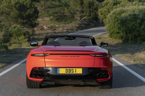 2019 Aston Martin DBS Superleggera Volante&nbsp;is an open top visual stunner
