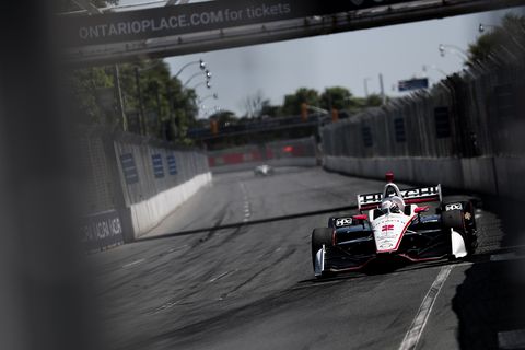 Sights from the IndyCar series action at the Honda Indy Toronto event Sunday, July 14, 2019
