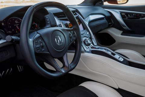 19 Acura Nsx Interior