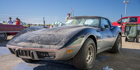 This 1978 Corvette had just 4 miles on the clock when it sold at the Lambrecht Chevrolet auction in 2013.
