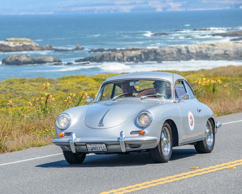 The day before the Hillsborough Concours d'Elegance&nbsp;in the San Francisco Bay Area enclave of Hillsborough, they have the Hillsborough Tour d'Elegance, in which many of the cars that'll be in the show Sunday drive all over the best roads south of the SF Bay.
