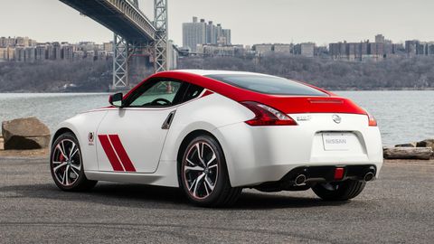 The 2020 Nissan 370Z 50th Anniversary Edition comes with the same 3.7-liter V6 making 332 hp.
