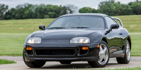 With low miles and an automatic, this Twin Turbo Supra is a rare bird from the early '90s.
