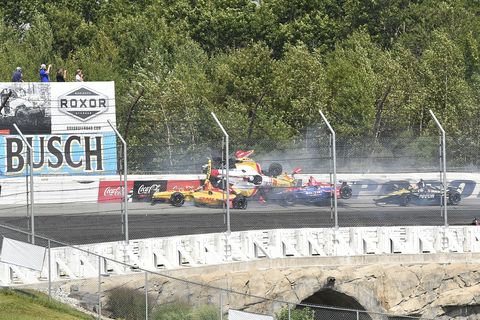 Sights from the IndyCar Series action at Pocono Raceway Sunday August 18, 2019
