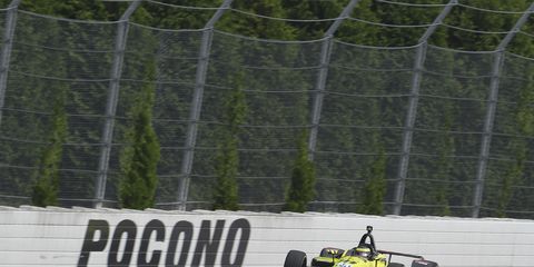 Sights from the IndyCar Series action at Pocono Raceway Saturday August 17, 2019
