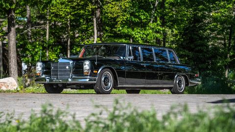 This 1970 Mercedes-Benz 600 Pullman will be offered by Bonhams at Quail Lodge.
