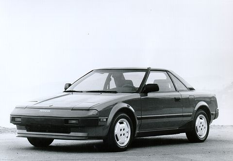 The first-generation Toyota MR2 ran from 1984-1989.
