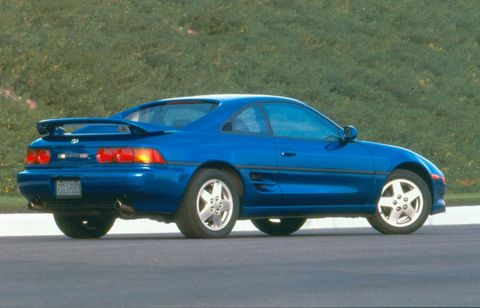 The second-generation Toyota MR2 ran from 1989-1999.

