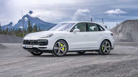 The Porsche Cayenne Turbo S E-Hybrid exterior will go on sale in the first quarter of 2020.
