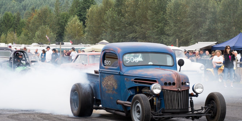 Cool hot rods, gassers and a few jalopys take over Riverdale Raceway in Toutle, Washington for the&nbsp;Billetproof Hot Rod Eruption Drags
