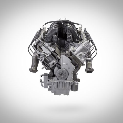 7.3-liters of displacement, 430 hp, 475 lb-ft of torque, Forged steel crankshaft
