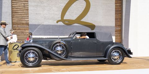 <strong><span style="font-size:11.0pt"><span style="font-family:&quot;Calibri&quot;,sans-serif"><span style="font-weight:normal">1931 Stutz DV 32 Convertible Victoria by Le Baron Named “Best of Show” </span></span></span></strong>
