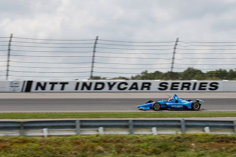 Sights from the IndyCar Series action at Pocono Raceway Saturday August 17, 2019
