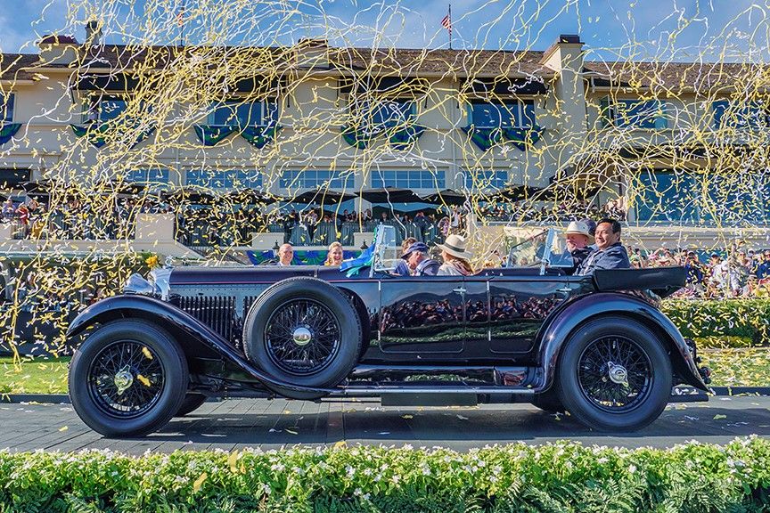 A Bentley wins the 2019 Pebble Beach Concours