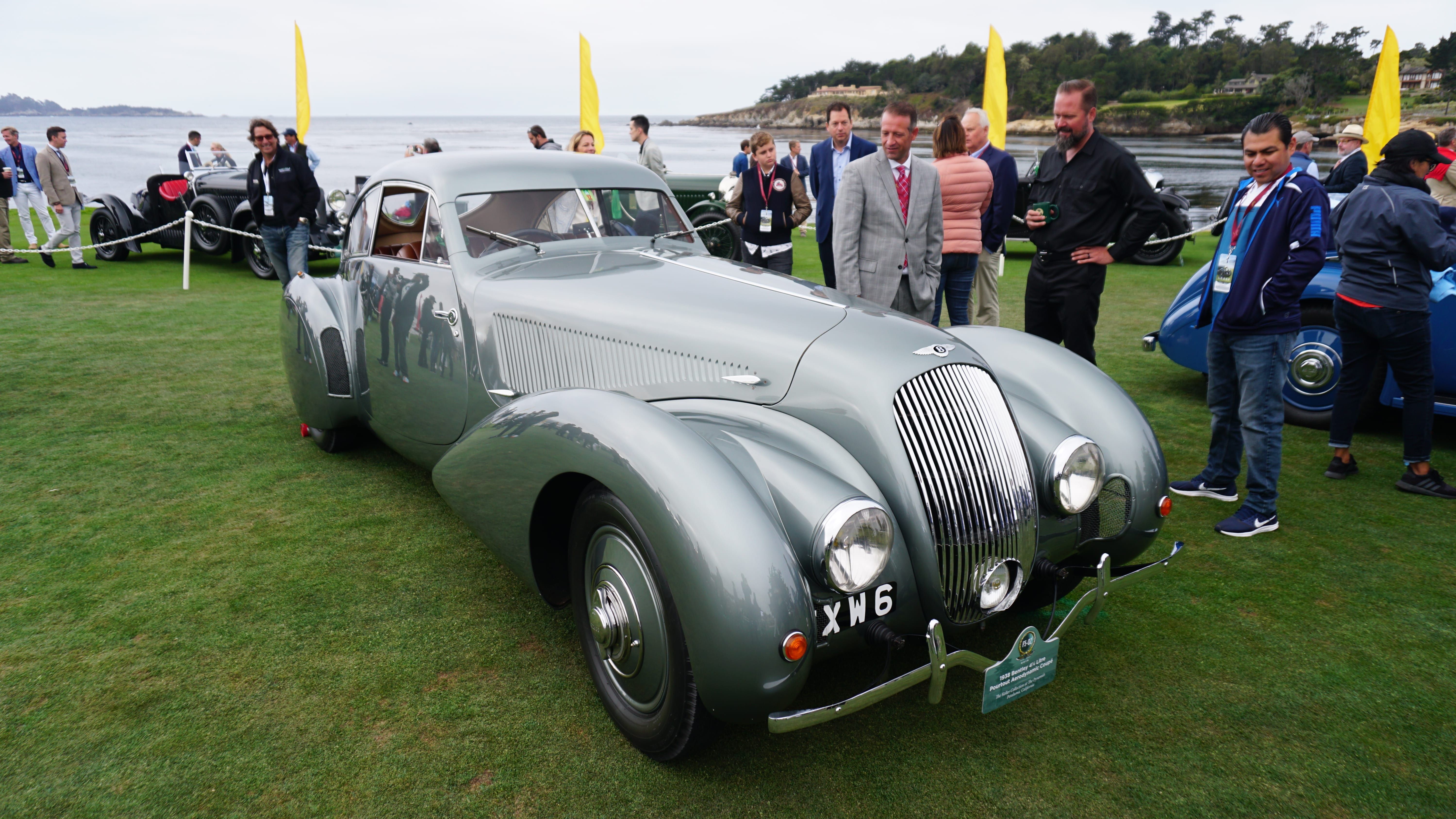 A Bentley wins the 2019 Pebble Beach Concours