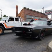Built for the 2016 SEMA show, the evil-looking Shakedown started out as a 1971 Dodge Challenger. It's been reinvented as a thoroughly modernized, 392 V8-powered street machine.
