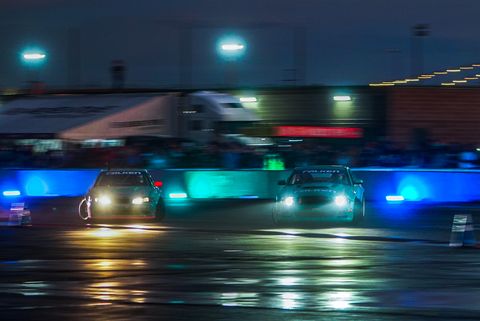 <span><span><span><span><span><span><span>The 2019 Gridlife: Alpine Horizon festival added night drifting to the mix. Formula Drift Pro1 and various other drivers hit the colorfully lit track at night, painting a beautiful picture of motion and light</span></span></span></span></span></span></span>.

