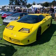 The Bugatti EB110 served as inspiration for the CentoDieci, both in name and design
