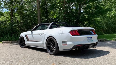 The 2019 Ford Mustang Roush Stage 3 comes with 710 hp from a supercharged V8.
