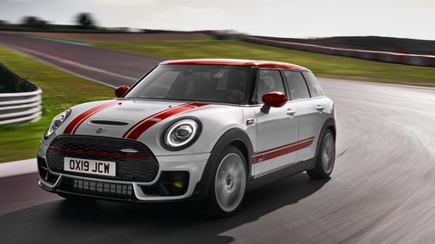 The 2020 Mini Clubman JCW delivers 301 hp.
