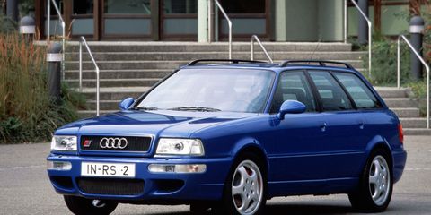 The RS2 Avant was Audi's pocket-sized back road terror in the 1990s, but it was produced in a small quantity over just about a year and a few months.
