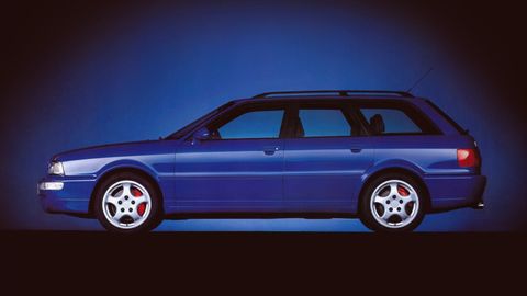 The RS2 Avant was Audi's pocket-sized back road terror in the 1990s, but it was produced in a small quantity over just about a year and a few months.

