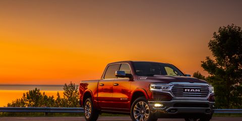 The 2020 Ram 1500 EcoDiesel Laramie Longhorn comes with a 3.0-liter diesel V6 making 260 hp and 480 lb-ft of torque.
