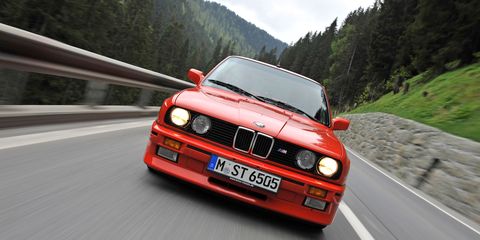 Compared to the entry-level E30 3-Series, the M3 -- introduced mid-1986 -- had a stiffer chassis, better suspension and more power from the its four-cylinder engine. It was a nimble car that later came to be known as a track-day bargain, but in recent years, it's become a high-dollar collector's item.

