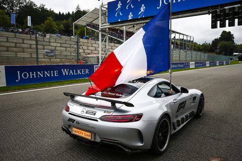 Sights from the F1 Belgium Grand Prix at Spa Sunday September 1, 2019
