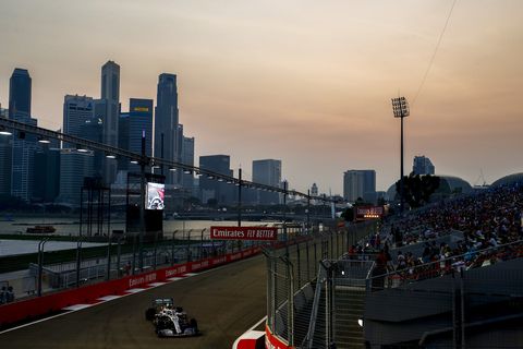 Sights at the Marina Bay Circuit&nbsp; in Singapore ahead of the F1 Singapore Grand Prix Saturday Sept. 21, 2019
