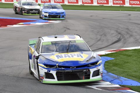 Sights from the NASCAR action at Charlotte Motor Speedway Sunday Sept. 29, 2019
