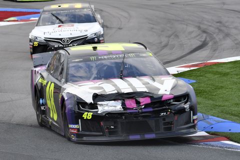 Sights from the NASCAR action at Charlotte Motor Speedway Sunday Sept. 29, 2019
