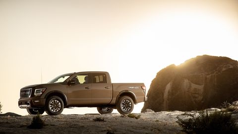 The 2020 Nissan Titan gets refreshed styling, standard safety tech and more power than the outgoing model.
