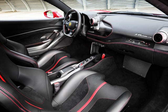 Ferrari F8 interior