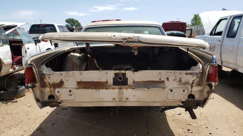 Junked 1962 Lincoln Continental