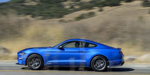Take a look at the 2020 Ford Mustang High Performance Package coupe powered by a 2.3-liter turbocharged inline-four engine.
