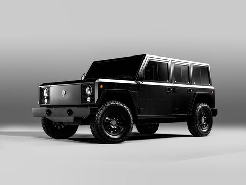 Bollinger Motors has revealed its B1 SUV and B2 pickup truck. Both trucks pack two electric motors for a total system output of 614 hp and 668 lb-ft of toruqe; range is an estimated 200 miles.
