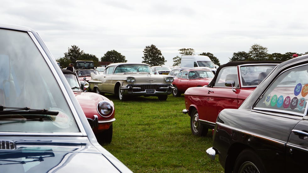 Photos: Behold, the glory of the Goodwood Revival parking lot